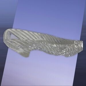 CYSTAL GLASS SLIPPER MINT CONDITION